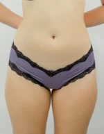 Midnight Purple Lace Whisper Panty - Image 3